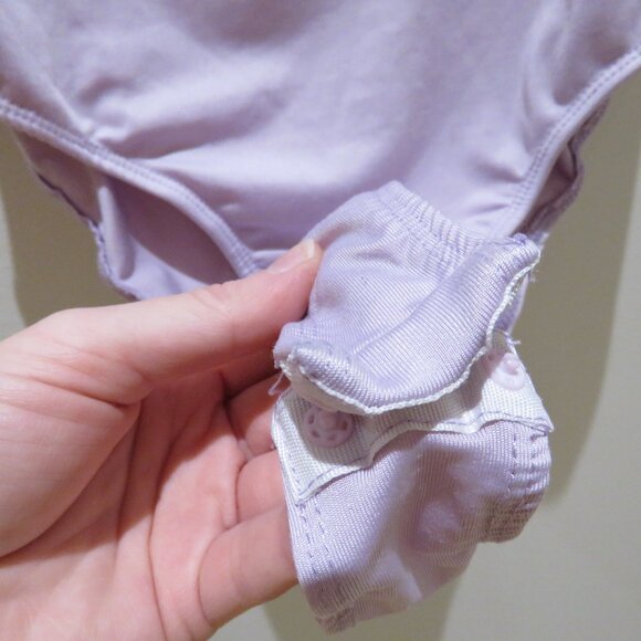 PRINCESS POLLY Girl In Love Bodysuit in Lilac Pastel Feminine Puff Sleeve Fairy - Picture 9 of 14